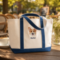 Custom Embroidered Pet Tote Bag