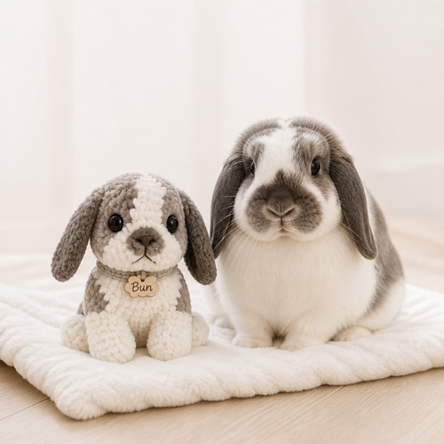 Custom Crochet Pet Plush Doll