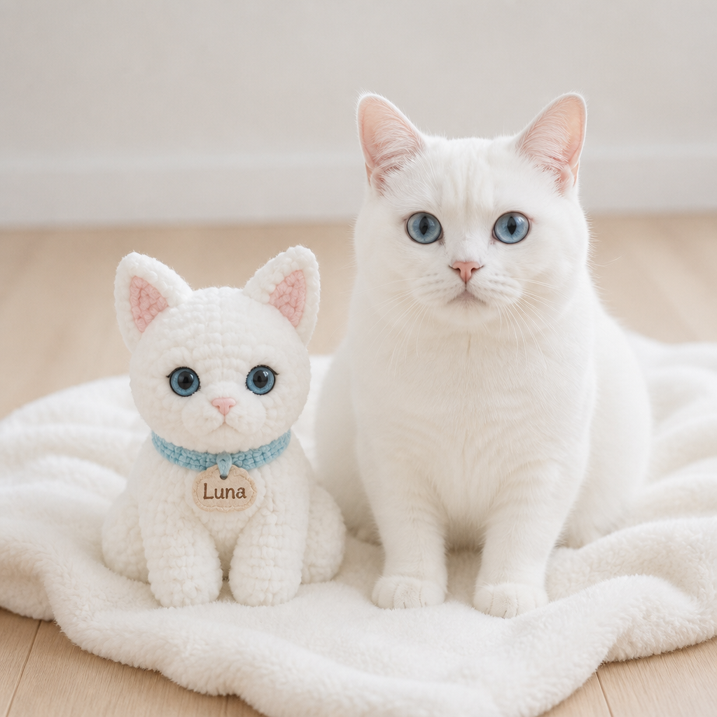 Custom Crochet Pet Plush Doll
