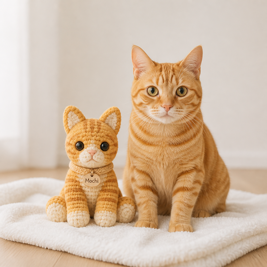 Custom Crochet Pet Plush Doll