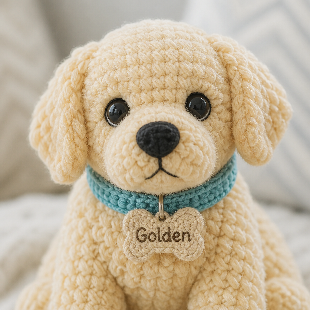 Custom Crochet Pet Plush Doll